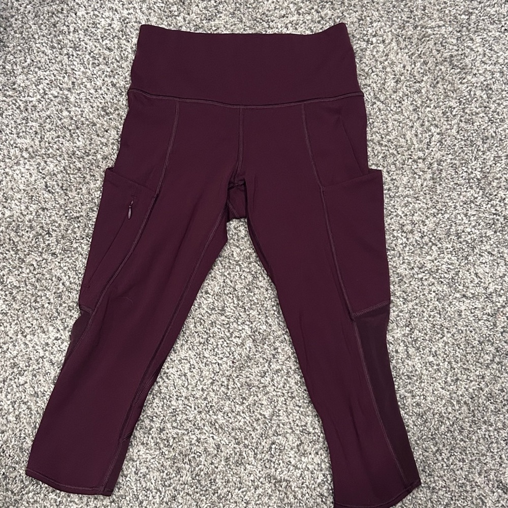Athleta Capri High Rise Leggings